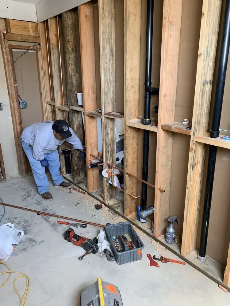 Commercial rough-in plumbing for Water Heater Replacement in Alloway Junction